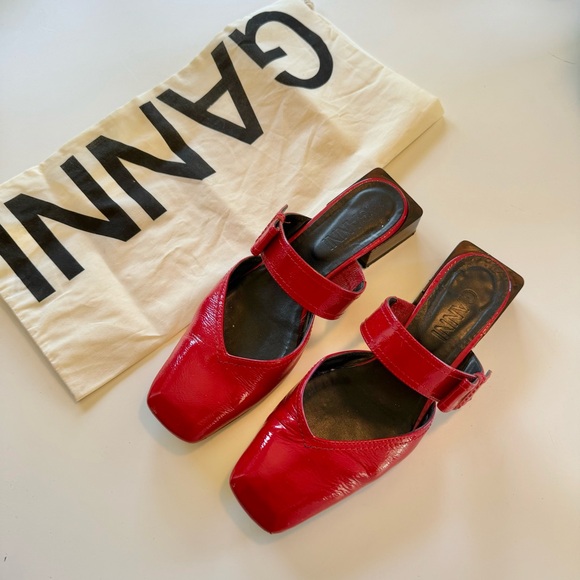 Ganni Shoes - Ganni Strappy Flats